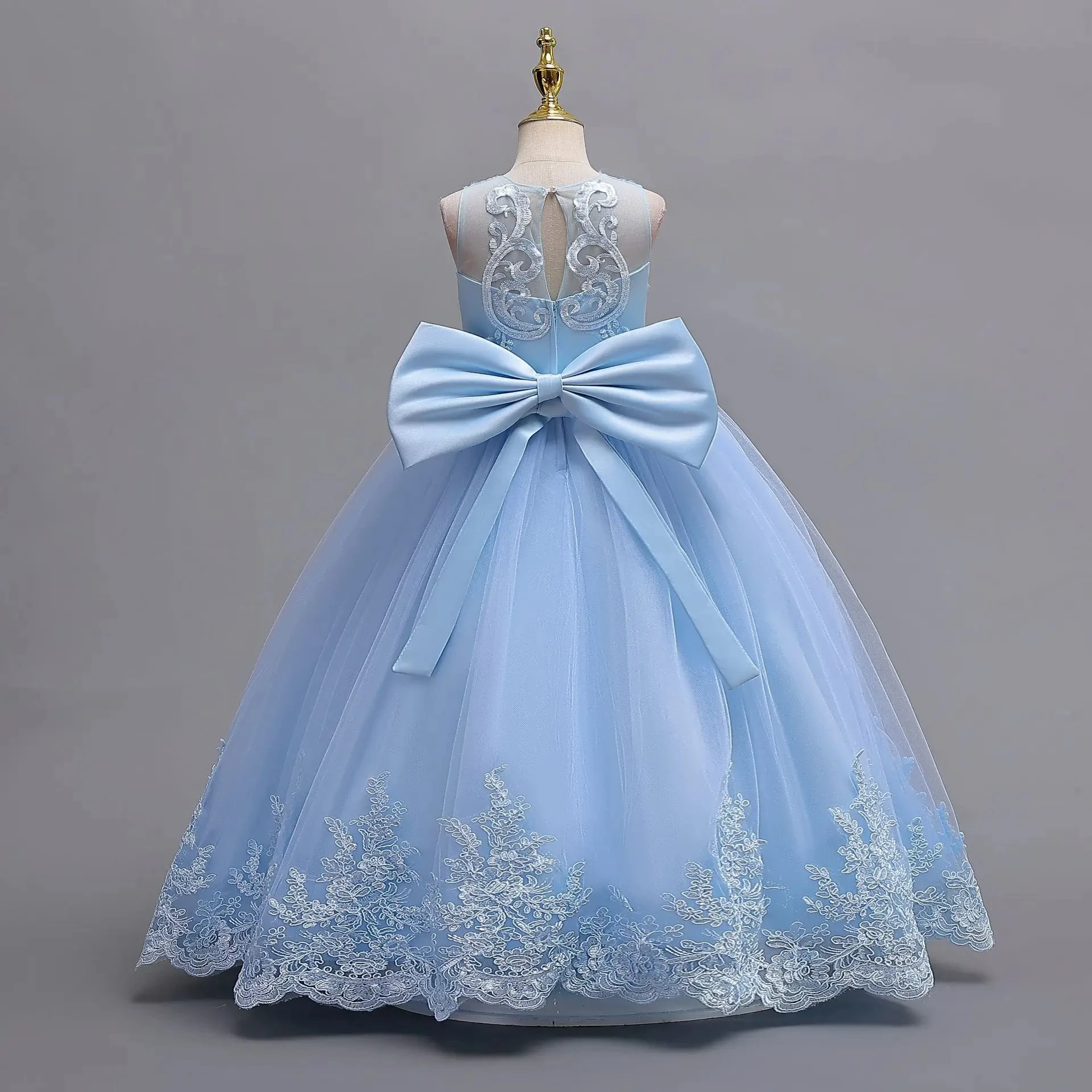 Robe tulle brodée fille — Comme dans un conte — vue 23