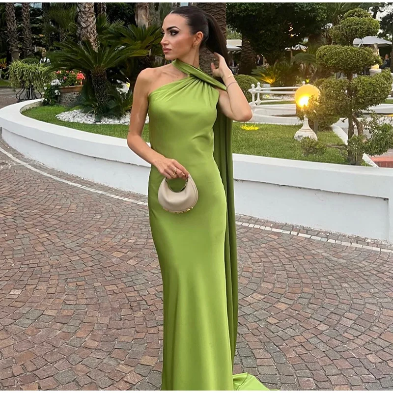 Robe satin dos nu — La sophistication faite robe — vue 38