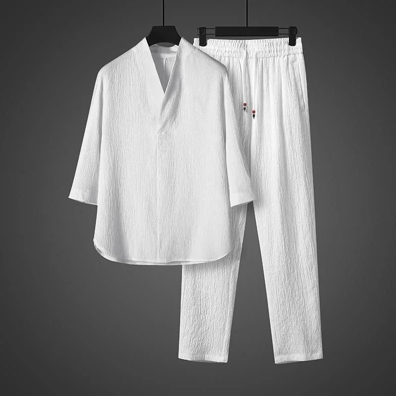 Ensemble lin glacé homme — Cool, chic, irrésistible — vue 2