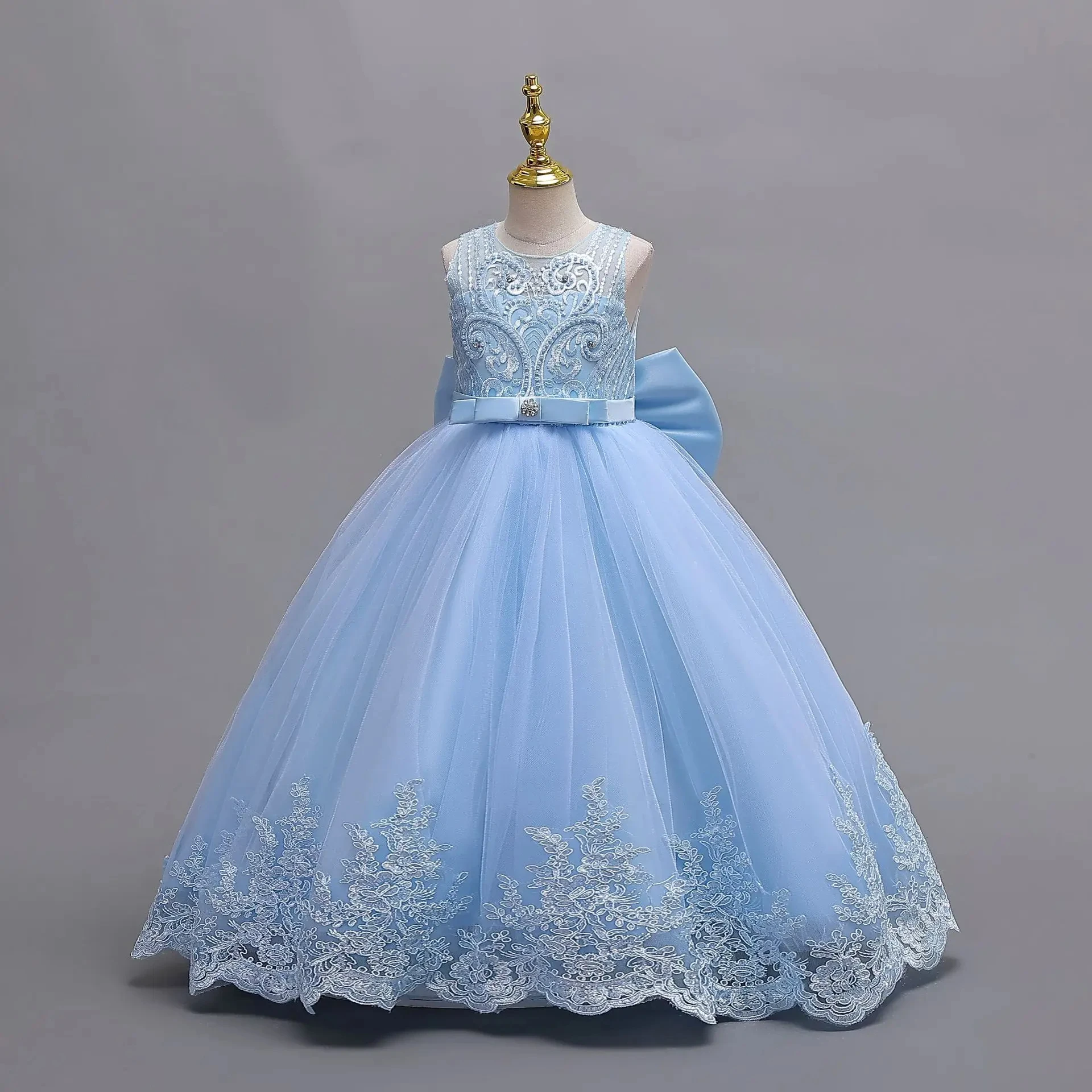 Robe tulle brodée fille — Comme dans un conte — vue 22