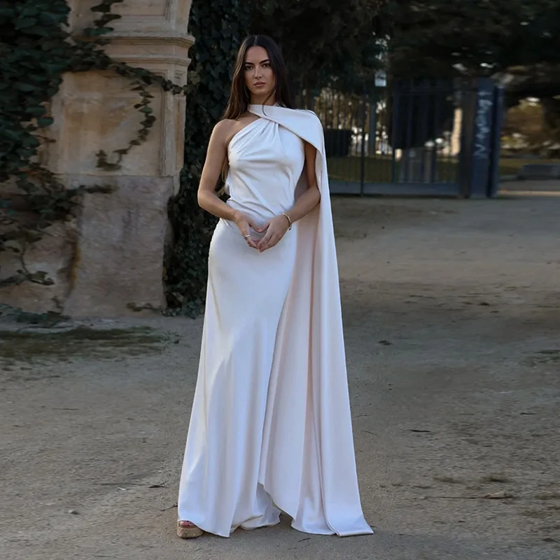 Robe satin dos nu — La sophistication faite robe — vue 10