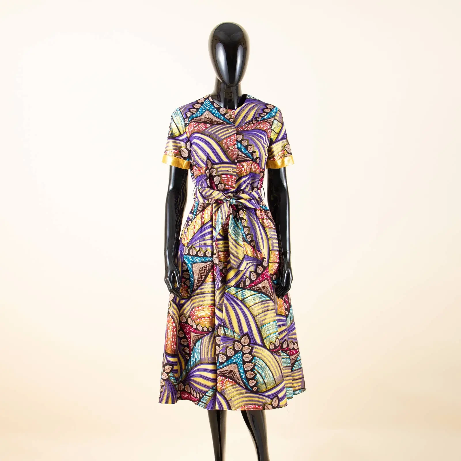 Robe Dashiki ceinturée — Fière et rayonnante — vue 33