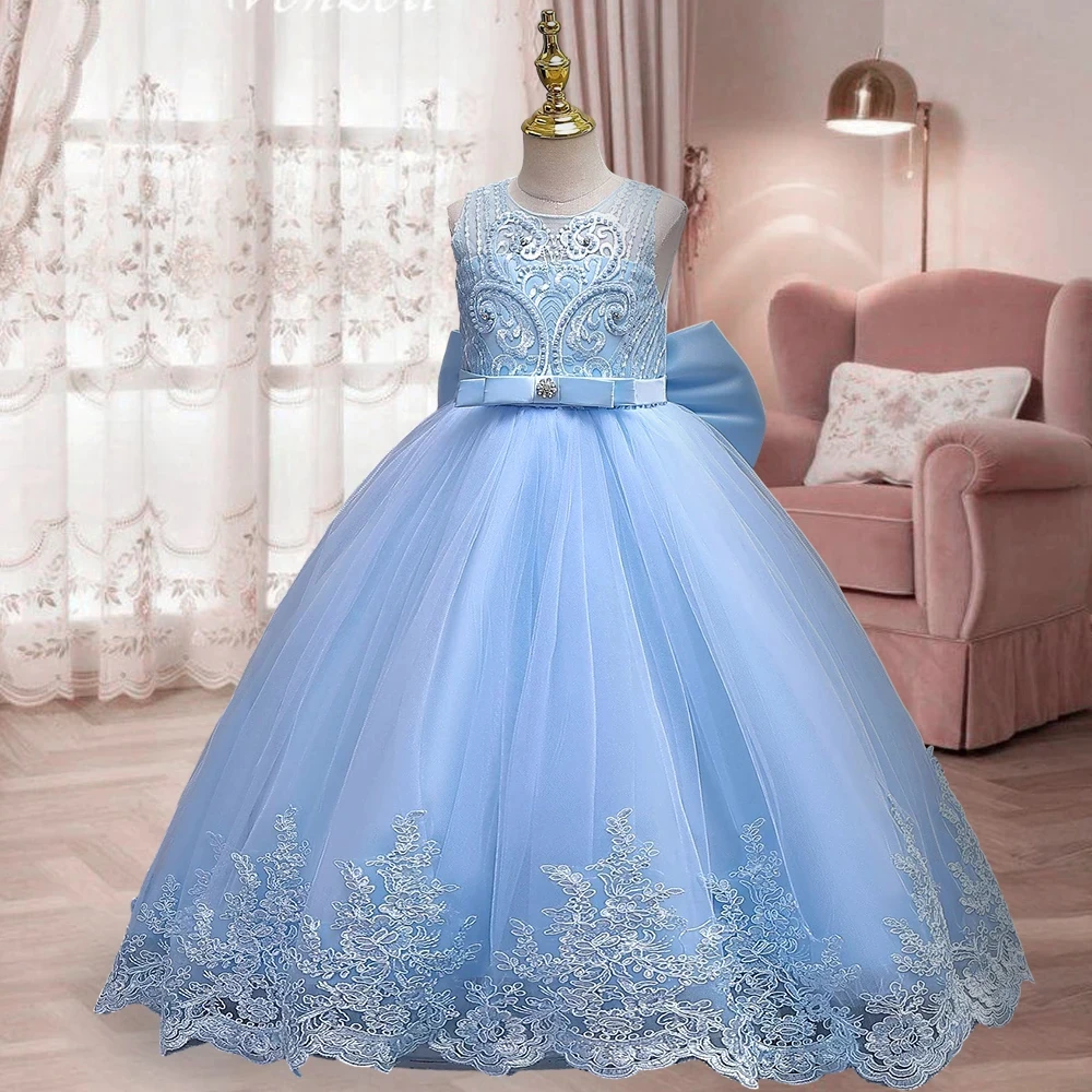 Robe tulle brodée fille — Comme dans un conte — vue 6