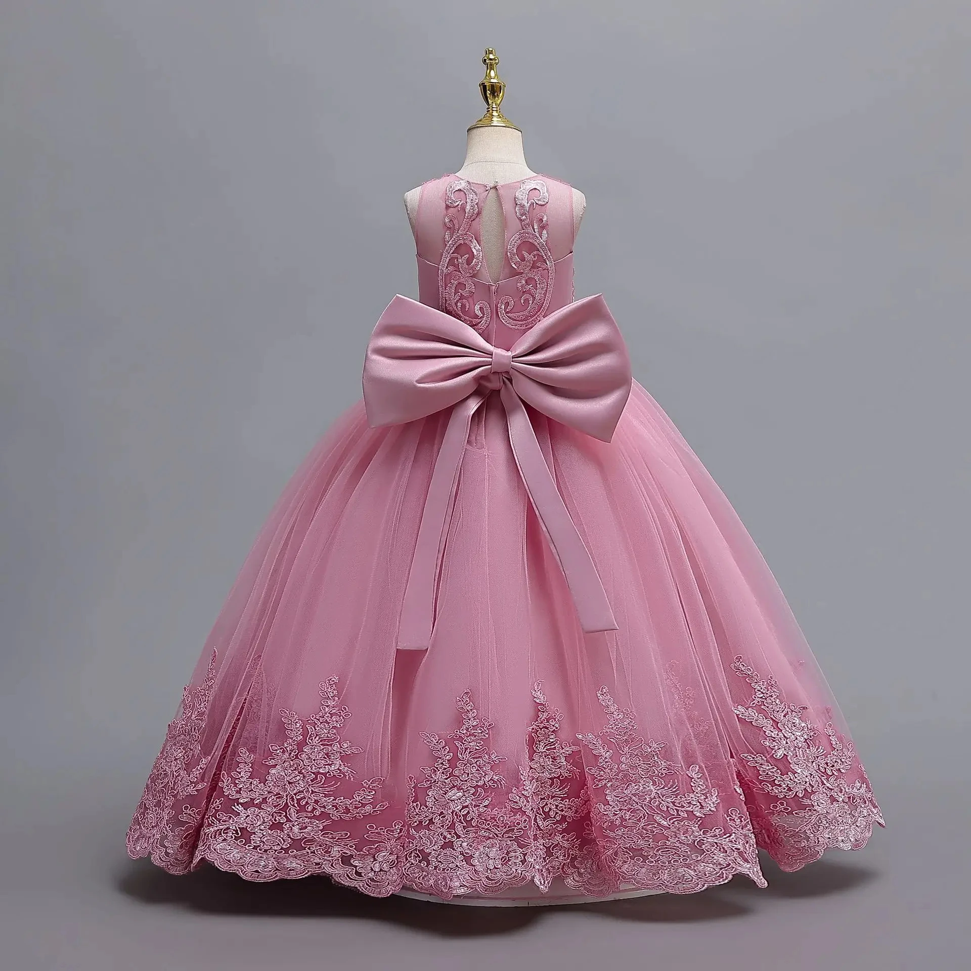 Robe tulle brodée fille — Comme dans un conte — vue 15