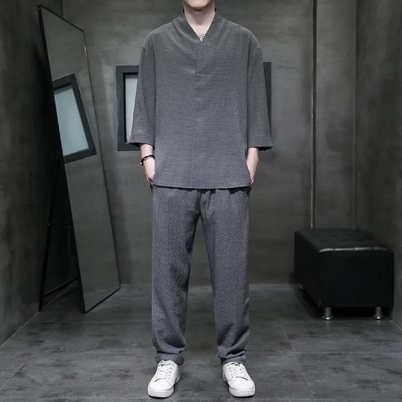 Ensemble lin glacé homme — Cool, chic, irrésistible — vue 3