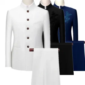 Costume col montant — L'homme qui impressionne