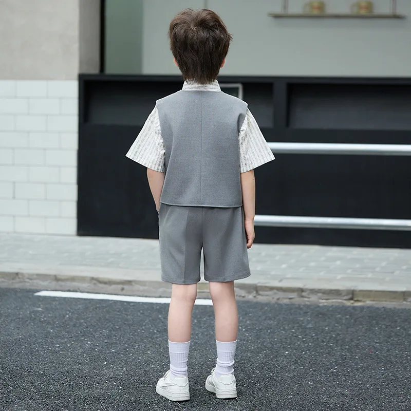 Ensemble cérémonie garçon été — Élégant sous le soleil — vue 5