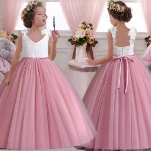 Robe fleurs fille — Son anniversaire de rêve