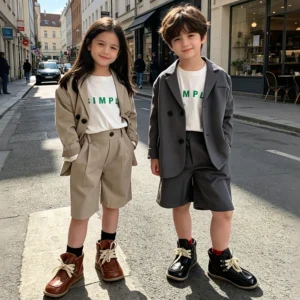 Ensemble blazer enfant mixte — Chic à l'école aussi