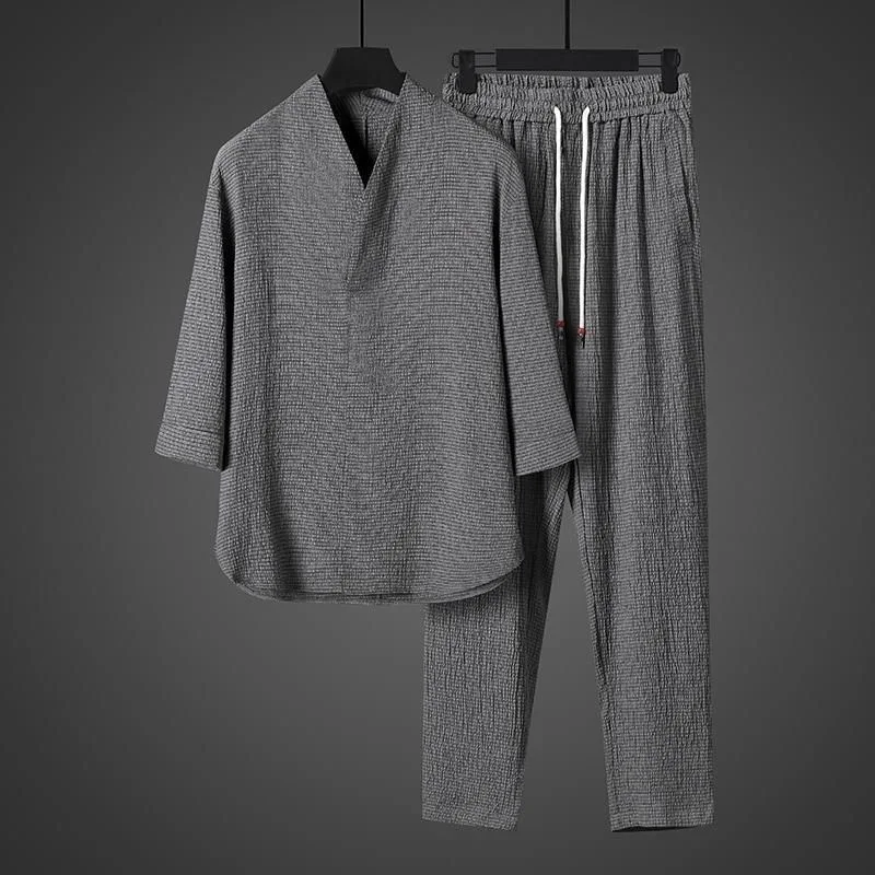 Ensemble lin glacé homme — Cool, chic, irrésistible — vue 7