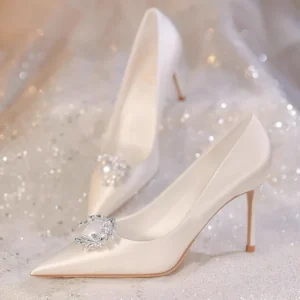 Escarpins mariage cristal — Pour le plus beau des jours