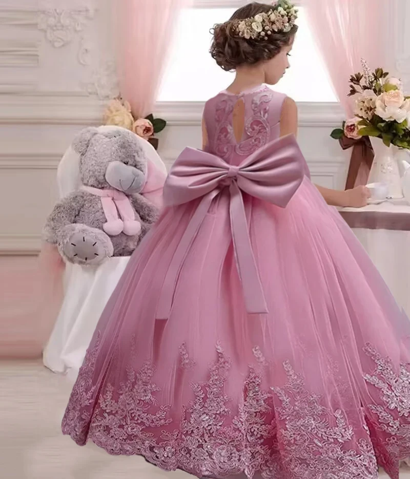 Robe tulle brodée fille — Comme dans un conte — vue 2