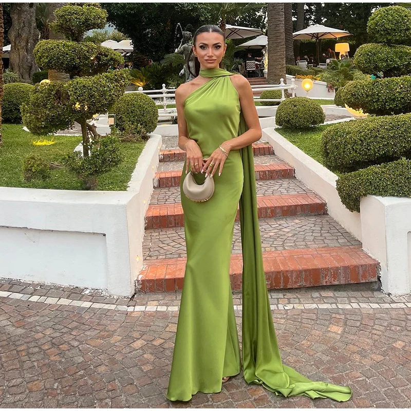 Robe satin dos nu — La sophistication faite robe — vue 39