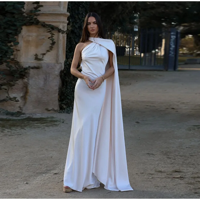 Robe satin dos nu — La sophistication faite robe — vue 42