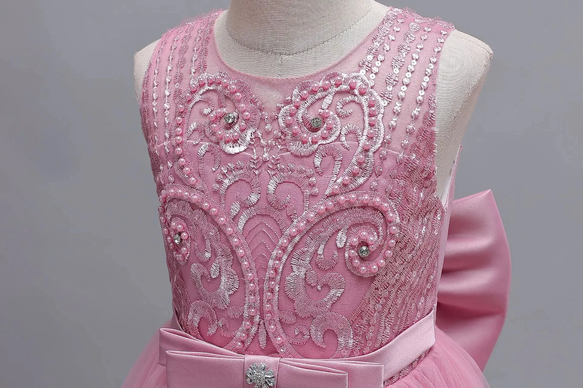 Robe tulle brodée fille — Comme dans un conte — vue 16