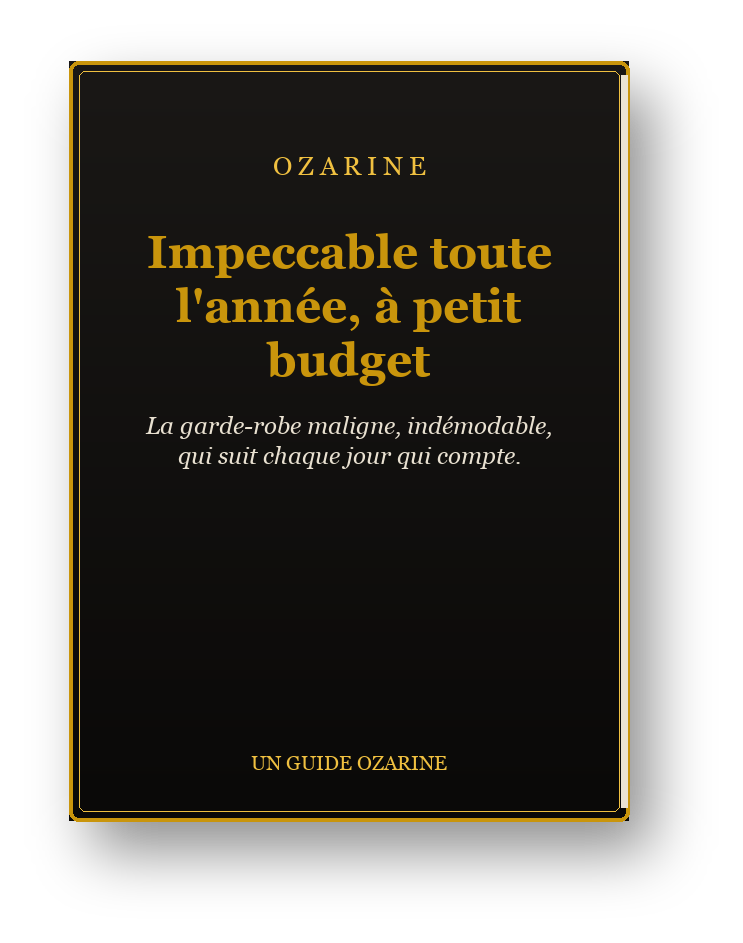 Impeccable toute l’année, à petit budget