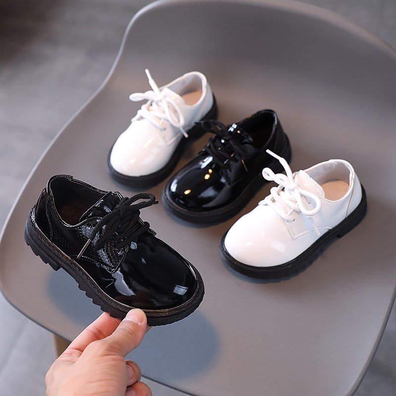 Derbies cuir scratch garçon — Prêt en un geste — vue 2