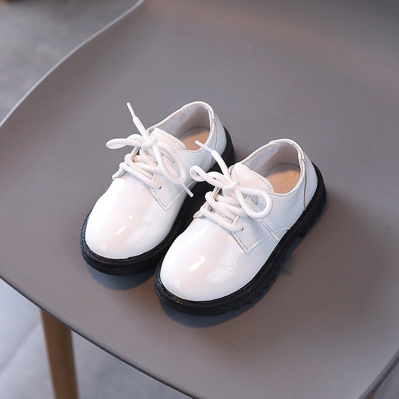 Derbies cuir scratch garçon — Prêt en un geste — vue 3