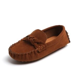 Mocassins tressés garçon — Le confort décontracté