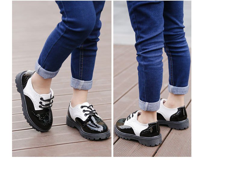 Derbies bicolores garçon — Le style British junior — vue 2