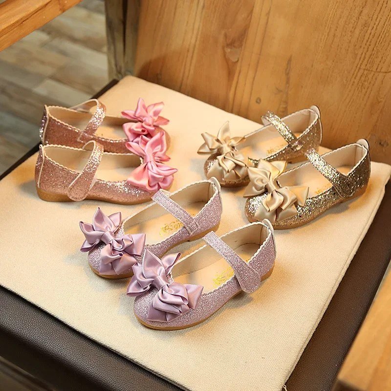 Ballerines pailletées nœud — Son moment de princesse — vue 3