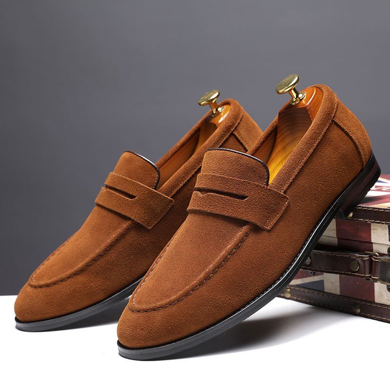Mocassins daim à enfiler — Le confort qui roule — vue 2