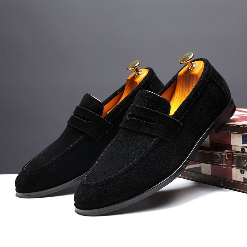 Mocassins daim à enfiler — Le confort qui roule — vue 3