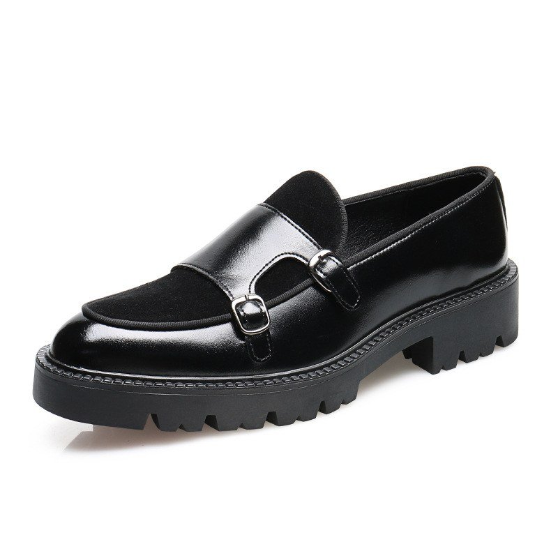 Mocassins monk cuir — Le détail qui change tout
